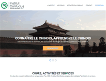 Tablet Screenshot of confucius.univ-paris7.fr