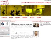 Tablet Screenshot of mpq.univ-paris7.fr